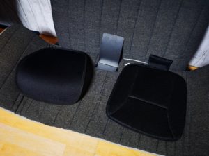 ニトリのpc椅子をカスタム 自動車用クッションを使って安価に改良 快然たる日々を